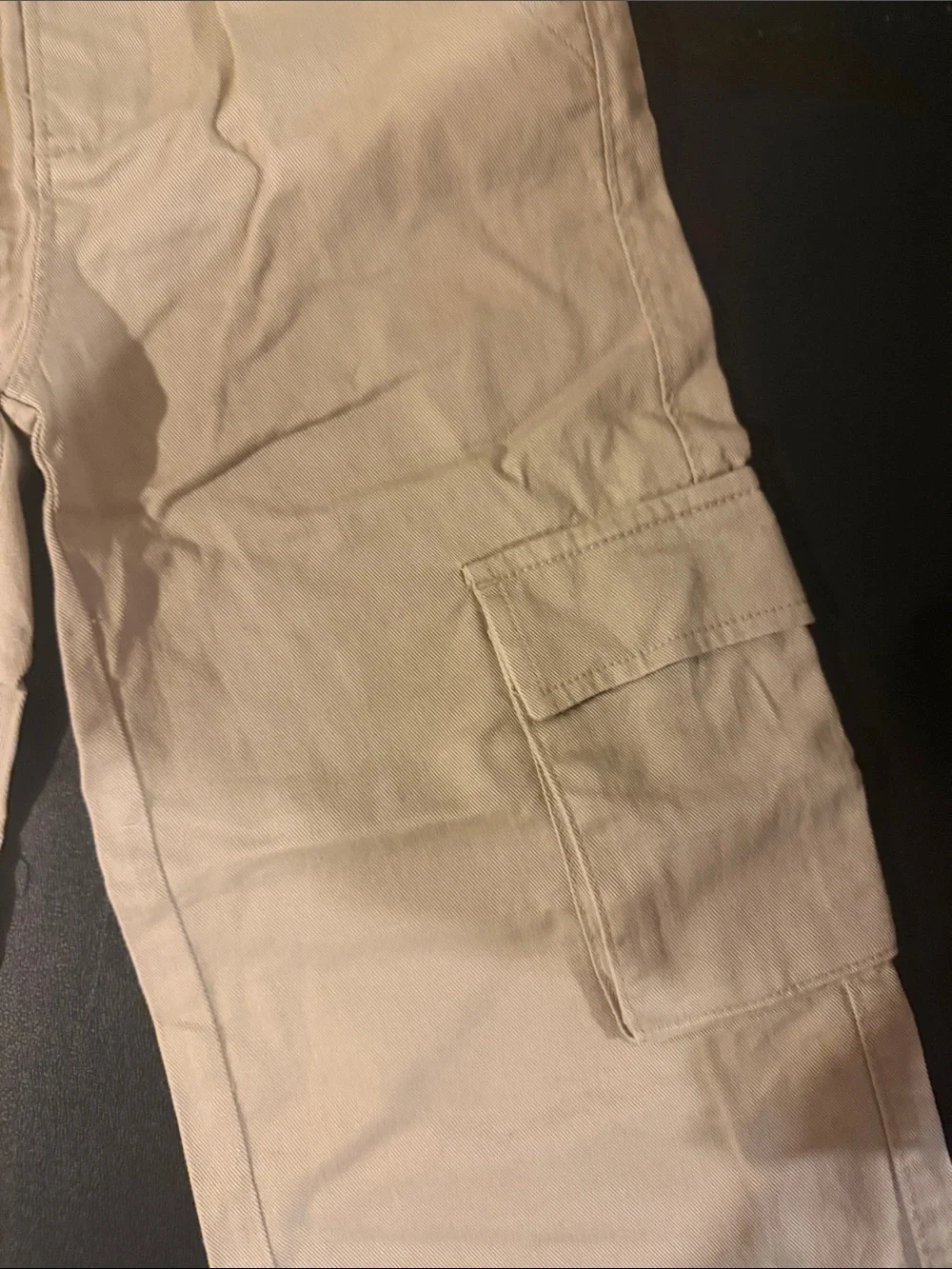Old Navy Tan Cargo Pants with Pocket Detail